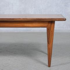Johannes Andersen Scandinavian Rosewood Low Coffee Table Timeless Elegance - 3485804