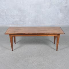 Johannes Andersen Scandinavian Rosewood Low Coffee Table Timeless Elegance - 3485805