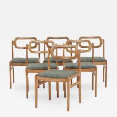 Johannes Andersen Set 1960s Johannes Andersen Pinewood Dining Chairs Denmark - 2613481