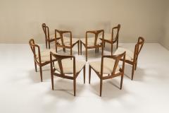 Johannes Andersen Set of Eight Juliane Chairs in Teak by Johannes Andersen Denmark 1965 - 3014565