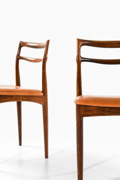 Johannes Andersen Set of Six Dining Chairs by Johannes Andersen 1960s - 4443695