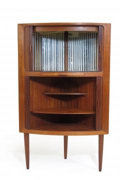 Johannes Andersen Teak Corner Bar Cabinet - 1486150