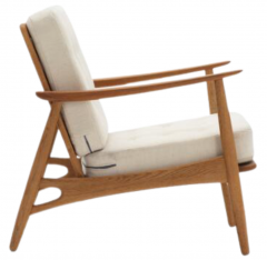 Johannes Andersen c1955 Johannes Andersen oakwood armchair - 2980149