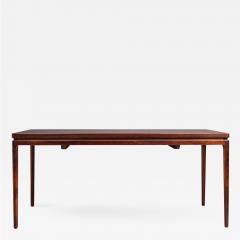 Johannes Andersen ohannes Andersen Extendable Dining Table in Rosewood Denmark 1960s - 2394686