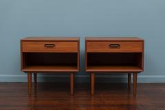 Johannes Hansen Danish Nightstands by Johannes Andersen for Dyrlund - 4112628