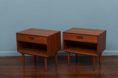 Johannes Hansen Danish Nightstands by Johannes Andersen for Dyrlund - 4112629