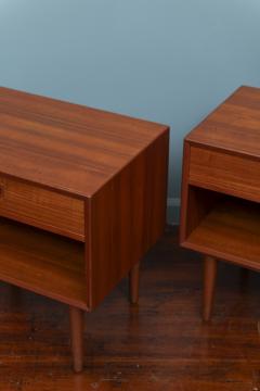 Johannes Hansen Danish Nightstands by Johannes Andersen for Dyrlund - 4112636