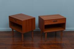Johannes Hansen Danish Nightstands by Johannes Andersen for Dyrlund - 4112651