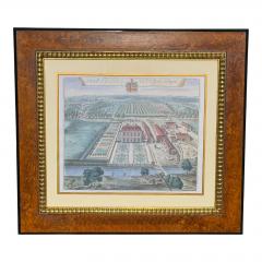 Johannes Kip Antique Hand Colored Architectural Print Swell Trowbridge Collection - 4707464