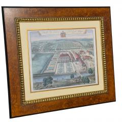 Johannes Kip Antique Hand Colored Architectural Print Swell Trowbridge Collection - 4707519