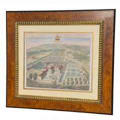 Johannes Kip Antique Hand Colored Architectural Print Trowbridge Collection - 4707515