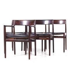 Johannes N rgaard for N rgaards M belfabrik MCM Danish Dining Chairs Set of 6 - 3892034