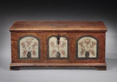 Johannes Ranck A PAINT DECORATED LIFT TOP BLANKET CHEST - 4347806