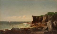 John Adams Parker Cliffs Along the Shore n d  - 64569