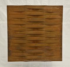 John Baughman John Baughman Weave Series Wall Sculpture Brutalist Wood Art Panel 2010 - 4724490