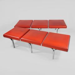 John Behringer Pair of Link benches - 3487978