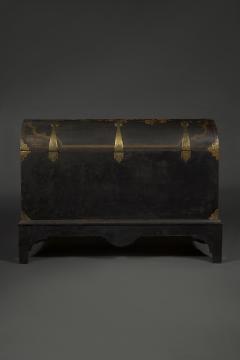 John Belchier An Exceptional Black Red and Gilt Japanned Domed Chest on Stand - 4740848