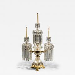 John Blades A EXCEPTIONALLY LARGE ORMOLU MOUNTED THREE LIGHT CANDELABRA BY JOHN BLADES - 3796588