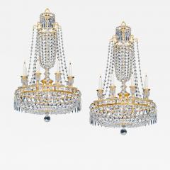 John Blades A FINE PAIR OF REGENCY PERIOD CHANDELIERS BY JOHN BLADES - 3799944