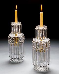 John Blades A PAIR OF DOUBLE TIER LUSTRES ATTRIBUTED TO JOHN BLADES - 3787946