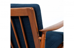John Bone Danish Modern Sculpted Teak Lounge Chairs by John Bone - 2433606