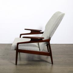 John Bone Pair of Mid Century Danish Teak Reclining Chairs for Advance Design by John Bon  - 3703659