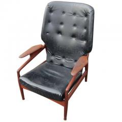 John Bone Vintage Reclining Lounge Chair in the Manner of John Bone - 2630404