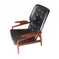 John Bone Vintage Reclining Lounge Chair in the Manner of John Bone - 2630406