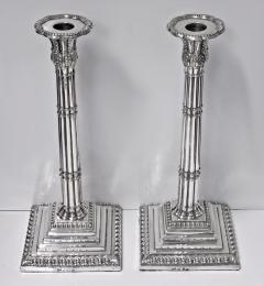 John Carter Georgian Silver Candlesticks London 1759 John Carter - 1060968