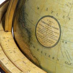 John Cary A pair of George III 21 inch globes by J W Cary dated 1815 and 1800 - 4131820