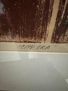 John Chious Etching and Aquatint City Era 40 95 - 4453406