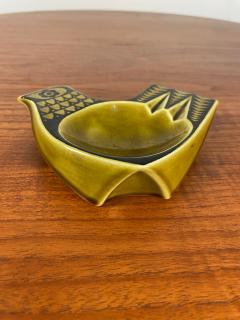 John Clappison Magpie Bird Dish by John Clappison in Chartreuse - 4058787