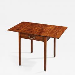 John Cobb A GEORGE III MAHOGANY INLAID PEMBROKE TABLE - 4731337