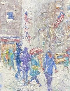 John Crimmins Snowy 5th Avenue  - 2089703