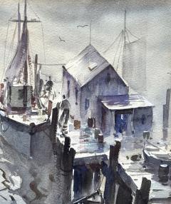 John Cuthbert Hare In Gloucester Harbor  - 4780662