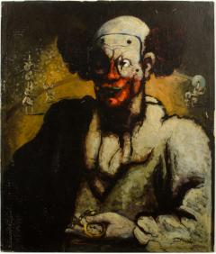 John Decker John Decker German 1895 1947 Clown with Watch  - 2086056