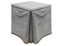 John Dickinson John Dickinson Pair of Rare Galvanized Steel End Tables 1970s - 350438