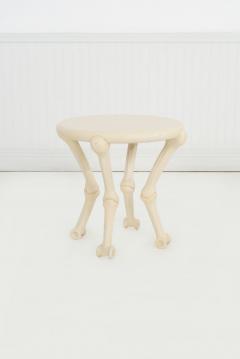 John Dickinson John Dickinson Rare Bone Cigarette Side Table 1977 - 4578882