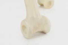 John Dickinson John Dickinson Rare Bone Cigarette Side Table 1977 - 4578885