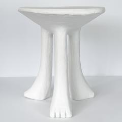 John Dickinson John Dickinson Rare and Important African Plaster End Table - 3269080