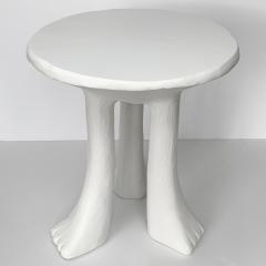 John Dickinson John Dickinson Rare and Important African Plaster End Table - 3269092