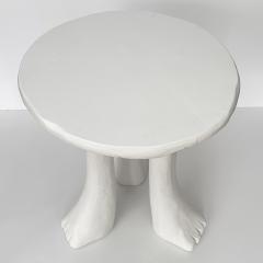 John Dickinson John Dickinson Rare and Important African Plaster End Table - 3269093