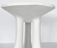 John Dickinson John Dickinson Rare and Important African Plaster End Table - 3269094