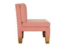 John Dickinson Pair of John Dickinson Pink Upholstered Chairs - 3013555