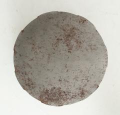 John Dickinson Style Galvanized Metal Side Table - 2114059