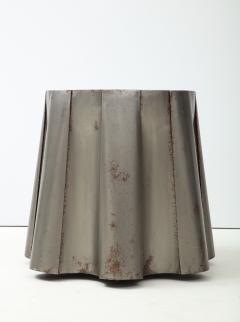 John Dickinson Style Galvanized Metal Side Table - 2114060