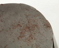 John Dickinson Style Galvanized Metal Side Table - 2114067