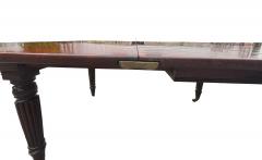 John Durham Regency Mahogany Extension Dining Table By John Durham London - 4323000