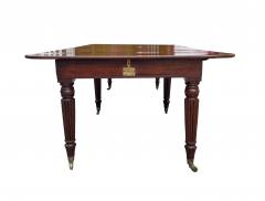 John Durham Regency Mahogany Extension Dining Table By John Durham London - 4323029