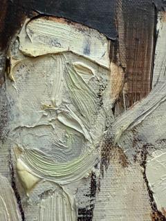 John Emanuel John Emanuel Mid century Abstract Impasto Portrait Painting - 4530092